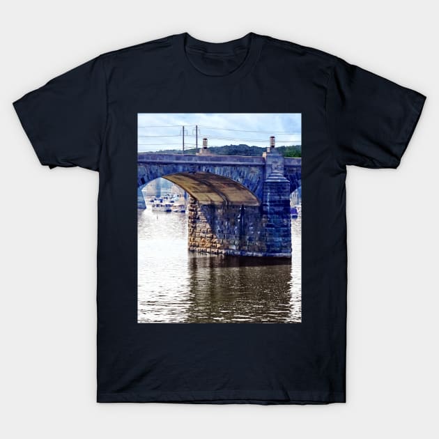 Harrisburg PA - Market Street Bridge T-Shirt by SusanSavad